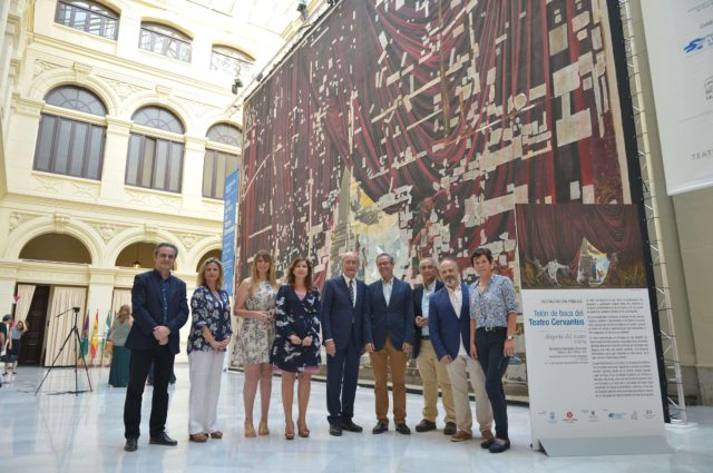 telon de boca teatro cervantes