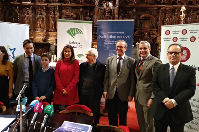 Presentación del Concierto de Navidad de la Catedral de Málaga